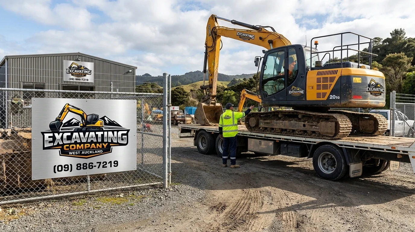 Excavating Company West Auckland - Business Exterior